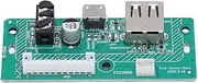 Speaker Charging Port Board, USB and Audible Jack, Quick Charging Module for Charge 3 Version TL, Power Board with Excellent PCB Material, Green