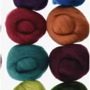 Bouquet Bliss: WR-905R Wool Roving, 8-Pack - Unleash Your Creativity with this V