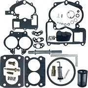 HalyCare Carburetor Rebuild Kit for Mercury Marine 2.5L 3.0L 4.3L 5.0L 5.7L 2BBL Carburetor rebuild