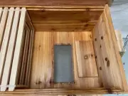 Long Langstroth Beehive-Wax Dipped 28 Frames (frames INCLUDED) UNASSEMBLED