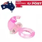 PENIS RING/ COCK RING REAL RABBIT VIBRATING CLITORIS STIMULATING MASSAGER DELAYS
