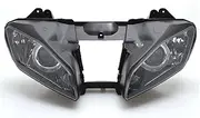 Motorcycle Waterproof Fog Lights For K&awasaki For Z800 For Z250 For Z300 13-16 Motorcycle Headlamp HID Xenon Projector LED White Angel Red Demon Eyes Assembly