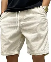 [yk8fass] Corduroy casual shorts fp-6527