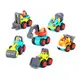 【HOLA】匯樂迷你口袋慣性工程車超值6款盒裝組 / 模型兒童玩具車