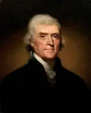 President Thomas Jefferson USA Portrait Founding Fathers 13 x 19 Photo Picture