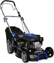 [PowerBlade] 18" 150cc Self Propelled Lawn Mower, 7 Height, Steel Deck, 4-Stroke Petrol Lawnmower - VS550