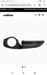 Wahoo Elemnt Bike Computer Out Front Mount Roam/ Bolt