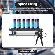 Caulking Tool Organizer Carbon Steel Caulking Tool Organizer Wall Mounted♚