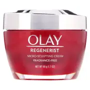 Olay, Regenerist, Micro-Sculpting Cream, Fragrance-Free, 1.7 oz (48 g)