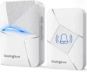 Doorbell Wireless, GazingSure 1500ft Range Weatherproof Door Chime, Door Bell Ri