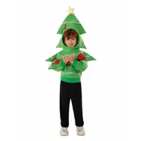 在飛比找蝦皮購物優惠-🎀爆款🎀聖誕節服裝 聖誕兒童演出服 聖誕樹夾克連帽外套 聖誕