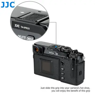 JJC TA-XPRO3 金屬製熱靴指柄 富士Fujifilm X-PRO3 X-PRO2 X-PRO1相機專用拇指握把