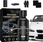 Advanced Graphene Ceramic Coating For Cars, 70ml Graphene Coating For Car Detailing Trim Ceramic Coating Set,hw