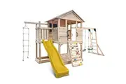 Lifespan Kids Kingston Cubby House with 2.2m Yellow Slide