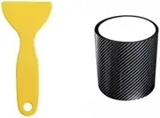 GYWHOOFT Carbon Fibre Door Edge Guards, 5 CMx5 M Front Rear Bumper Protector, Scratch Protector Film, Paint Protector for Most Cars, Anti-Collision