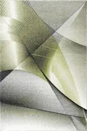 Fantasy Abstract Rug - 119 Green by Cyrus Rugs