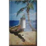 SnazzySwitch Private Island Decorative Light Switch Plate Cover