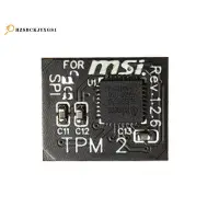 在飛比找蝦皮購物優惠-MSI Tpm 2.0 加密安全模塊遠程卡 12 針 SPI