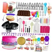 700PCs Cake Decorating Kit with Baking Supplies- Cake Turntable for