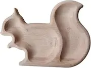 Generic Nut Bowl with Shell Storage Serving Dish, Squirrel Dish Pistachio Shells Holder, Pedestal Tray and Walnut