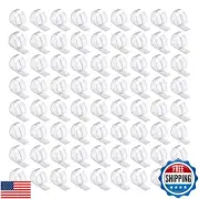 ProTensils 72 Pcs Plastic Tablecloth Clips for Outdoor Tables - Fits for 1.1”