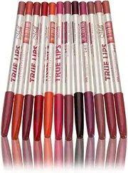 12 Pieces/Set Women Lip Liner Assortment Party Banquet Long-Lasting Lips Lining Pencils Kit Makeup Tool Birthday Gift