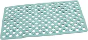 Ciieeo Suction Cup Anti-Slip Bath Mat Plastic Material Bathroom Rug Bath Floor Rug Non-Slip