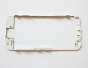 LCD Touch Screen Front Middle Frame Bezel with Adhesive for iPhone 5S (WHITE)