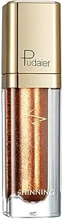 Liquid Eyeshadow Rhinestones Pencil Stick Cosmetic Gift Glamour Light Orange, 2.3x7.9cm