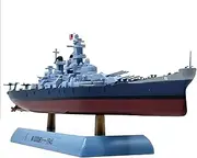 1/1000 Scale Alloy Ship Model for World War II USS Missouri BB63 Battleship Hobby Model Kit for Conllection & Display