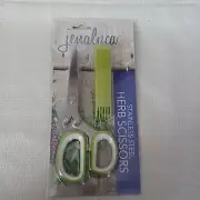 Jenaluca 5-Blade Stainless Steel Herb Scissors - New in Package