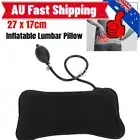Inflatable Lumbar Back Pillow Support Back Cushion Home Office Car Seat Chair