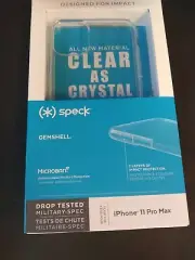 Original Speck GEMSHELL Cover Case for Apple iPhone 11 Pro Max 6.5" CLEAR NIP