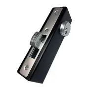 KIASET Hook Bolt Mortise Lock, Weldable Steel Hook Lock for Sliding Gate, Dou...