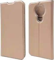 [Cavor] for Nokia 3.4 Case (6.39"),PU Leather Cover Folio Flip Slim Ultra Thin Wallet Magnetic Case Stand Card Slot Holder with Kickstand Phone Cover Case- Rose Gold