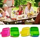 Office Workers with Handle Bento Box Lunch Box for Kids Food Containers