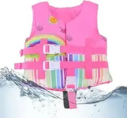 Toddler Life Vest | Snorkel Vests Comfortable Secure Pool Floats | Lightweight Marine Safety & Flotation Devices for Beach, Water Safety, Family Vacation