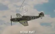 WWII German Bf 109 Messerschmitt Fighter Luftwaffe Werner Molders Plane Ornament