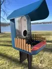 Picket Fence Accessory for Bird Buddy Feeder (Tan)