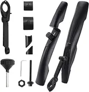 Mountain Cycling Mudguards - Widened Cycling Mudguards Front Rear - Flexible Protector Easy Install Sport Accessories for Rock, Rain, Gravel