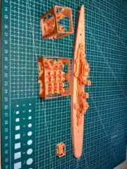 3D Printed 1/700 U.S. Navy Austin Cruiser Unpainted Model Kit NEW