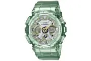 G-Shock S-Series Transparent Green Women's or Kids Sports Watch GMA-S120GS-3A