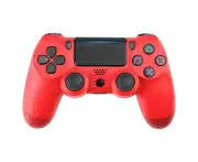 Wireless Game Controller Controller Bluetooth Dual Head Snowflake Handle Joystick Gamepad compatible with Game Console 4-red