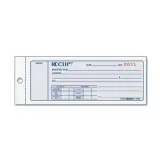 Rediform Monthly Carbonless Receipt Manifold Book - 150 Sheet[s] - 3 Part -