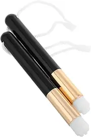 LALADEFIEE Facial Dry Brush Set 2pcs Scrape Tool Nose Lip Scrubber Cleaning Brush for Sensitive Sk