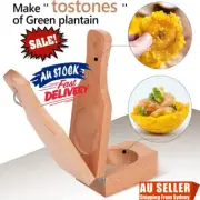 Wooden Tostonera Plantain Press Banana Smasher Maker,for Tostones VN