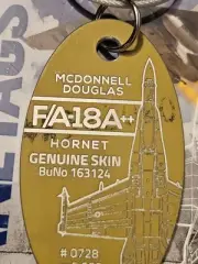 Planetags F/A-18A++ BuNo 163124 SOLD OUT - Plane Tag Stencil