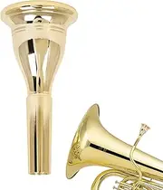 MLqkpwy Trumpet Mouthpiece | 7C Euphonium Mouthpiece | Brass Euphonium Mouthpiece, Tuba Player Replacement 13.3mm For Music Performance