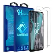 [2 Pack] For Nokia C22 4G Tempered Glass LCD Screen Protector Film Guard (Clear)