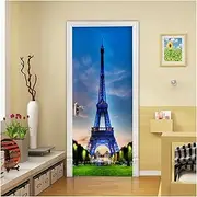 Door Stickers Door Sticker DIY Home Decor Decals Self Adhesive Wallpaper Waterproof Mural for Bedroom Door